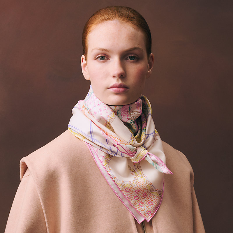Chevaux d'Hephaistos scarf 90 | Hermès USA